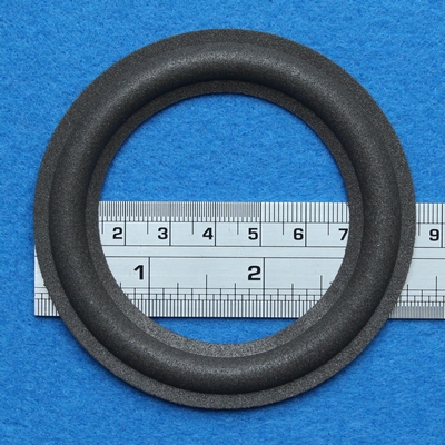 Foam surround for a speaker with a cone size of 6,15 cm