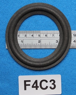 Foamrand van 4 inch, voor een conusmaat van 7 cm (F4C3)