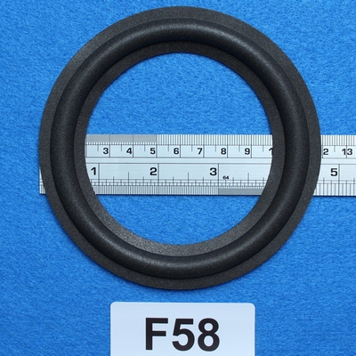 Foamrand van 5  inch, voor een conusmaat van 9,1 cm (F58)