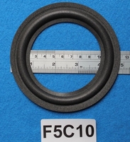 Foamrand van 5  inch, voor een conusmaat van 8,9 cm (F5C10)