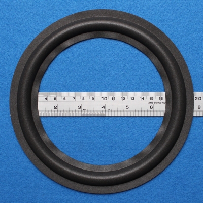 Foam surround for a speaker with a cone size of 14,9 cm