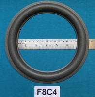 Foamrand van 8 inch, voor een conusmaat van 15 cm (F8C4)