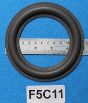 Foamrand van 5  inch, voor een conusmaat van 9 cm (F5C11)