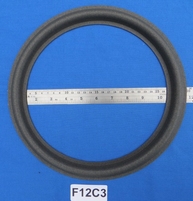 Foamrand van 12 inch, voor een conusmaat van 24,3 cm (F12C3)