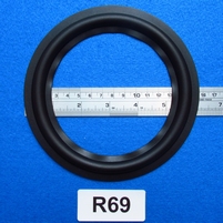 Rubber rand, 6 inch, voor een conusmaat van 11,9 cm (R69)