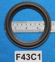 Foamrand van 4,25  inch, voor een conusmaat van 8,3 cm (F43C
