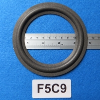 Foamrand van 5  inch, voor een conusmaat van 9,3 cm (F5C9)