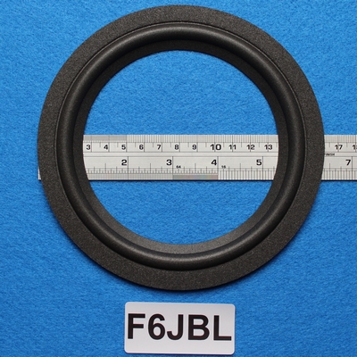 Foamrand van 6  inch, voor een conusmaat van 12,2 cm (F6jbl)