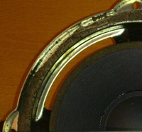 Rubber rand voor B&W ZZ2836  woofer (6 inch)