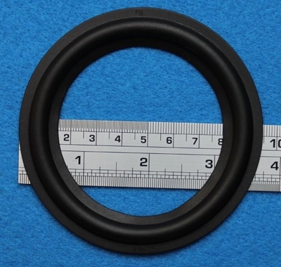 Rubber rand van 4 inch, voor een conusmaat van 7,2 cm (R4C3)