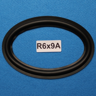 Rubber rand van 9 x 6 inch, voor een conusmaat van 20 / 13,2