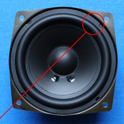 Rubber rand voor Bang & Olufsen Beolab Penta woofer