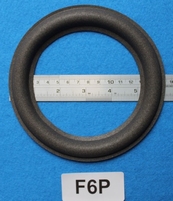 Foamrand van 6  inch, voor een conusmaat van 11,2 cm (F6P)