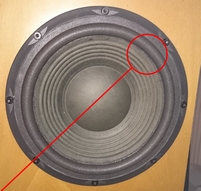 Foamrand voor JBL XTI100 woofer