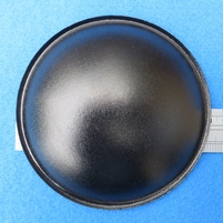 Dust cap, paper, 110 mm, shiny black