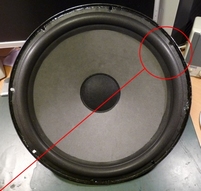 Foamrand voor Mirsch OM 2 woofer (8,5 inch)