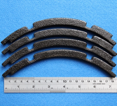 Gasket for 10 inch woofer, 4 pieces make one gasket