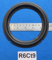 Rubber rand, 6 inch, voor een conusmaat van 12,01 cm (R6Ct9)