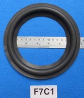 Foamrand van 7 inch, voor een conusmaat van 13 cm (F7C1)