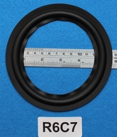 Rubber rand, 6 inch, voor een conusmaat van 11 cm (R6C7)