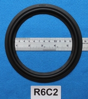 Rubber rand, 6 inch, voor een conusmaat van 12,65 cm (R6C2)