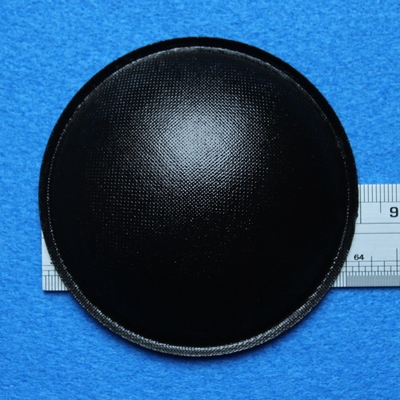 Dust cap, paper, 80 mm, black finish.