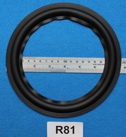 Rubber rand van 8 inch, voor een conusmaat van 14,9 cm (R81)