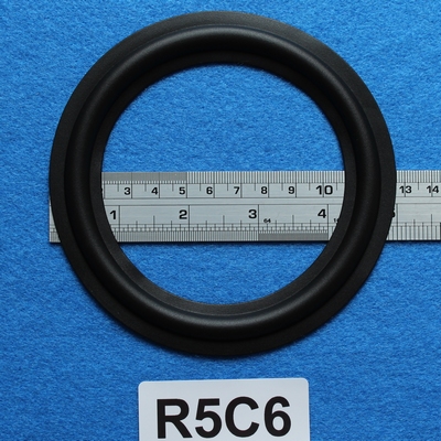 Rubber rand van 5 inch, voor een conusmaat van 9,8 cm