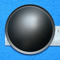Plastic dust-cap, 65 mm, color: grey