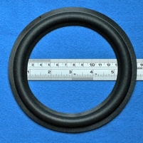 Foamrand van 6  inch, voor een conusmaat van 11,5 cm (F6Ob)