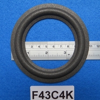 Foam surround for a speaker with a cone size of 7,7 cm