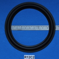 Rubber rand, 12 inch, voor een conusmaat van 23,8 cm (R12C2)