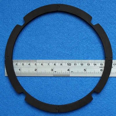 Gasket for 6 inch woofer, 4 pieces make one gasket