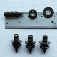 Set of metal spikes (4 pieces) from Dali