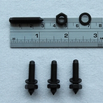 Set metalen spikes (4 stuks) van Dali - voor compacte luidsp