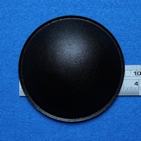 Staubschutz Kappe aus Papier, Diam. 90 Mm, Schwarz glänzend