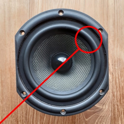Rubber rand voor Wharfedale Diamond 9.1 woofer
