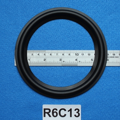 Rubber rand, 6 inch, voor een conusmaat van 12 cm (R6C13)