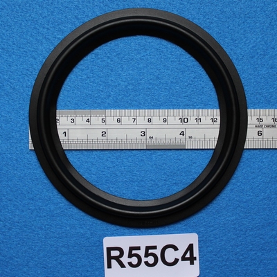 Rubber surround for a speaker with a cone size of 11,5 cm