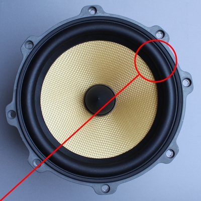 Rubber rand voor B&W 684 woofer