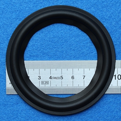 Rubber rand van 4 inch, voor een conusmaat van 7,5 cm (R4C11