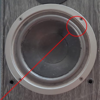 Foam ring (6 inch) for Magnat Project 2 woofer