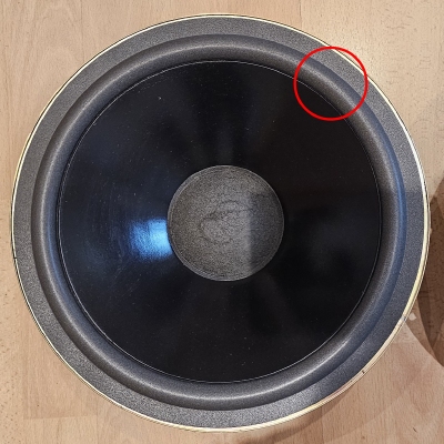 Schaumstoff Sicke für Infinity 902-4300 Tieftöner