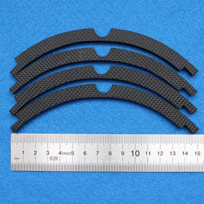 Sierrand voor 8 inch woofer, ring uit 4 stukjes