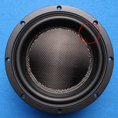 Gummi Sicke für B&W HTM3S (LF00256) Tieftöner