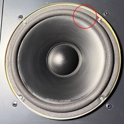 Foam ring (8 inch) for Onkyo D-3 woofer (10 inch)