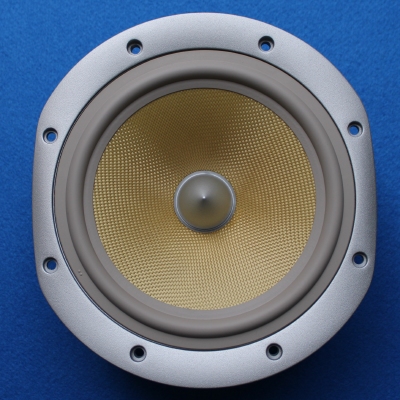 B&W DM602 S3 woofer, colour: grey, dustcap not 100% visually