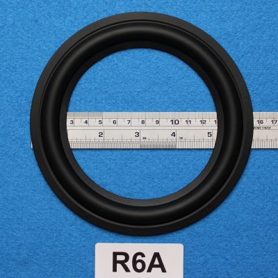 Rubber rand, 6 inch, voor een conusmaat van 11,5 cm (R6A)