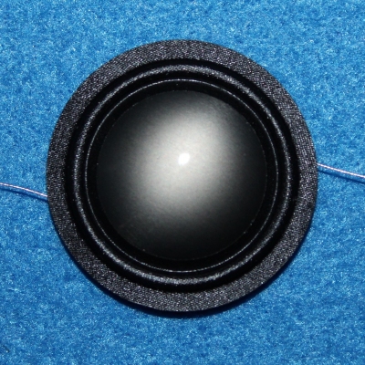 Aluminum diaphragm, coil 25.4 mm, 6,4 Ohm