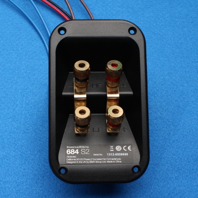 B&W terminal + filter voor 684 S2 luidspreker